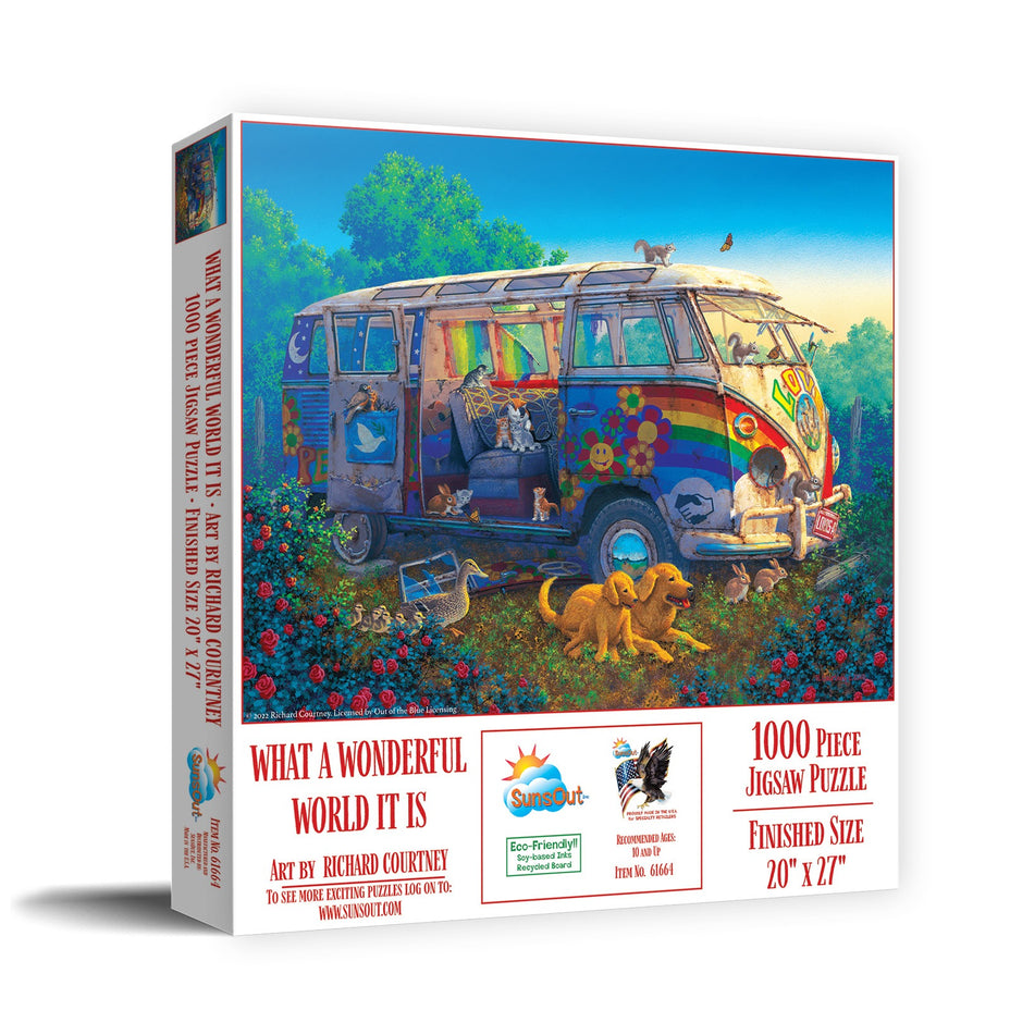 SunsOut - What a Wonderful World It Is - 1000 palaa
