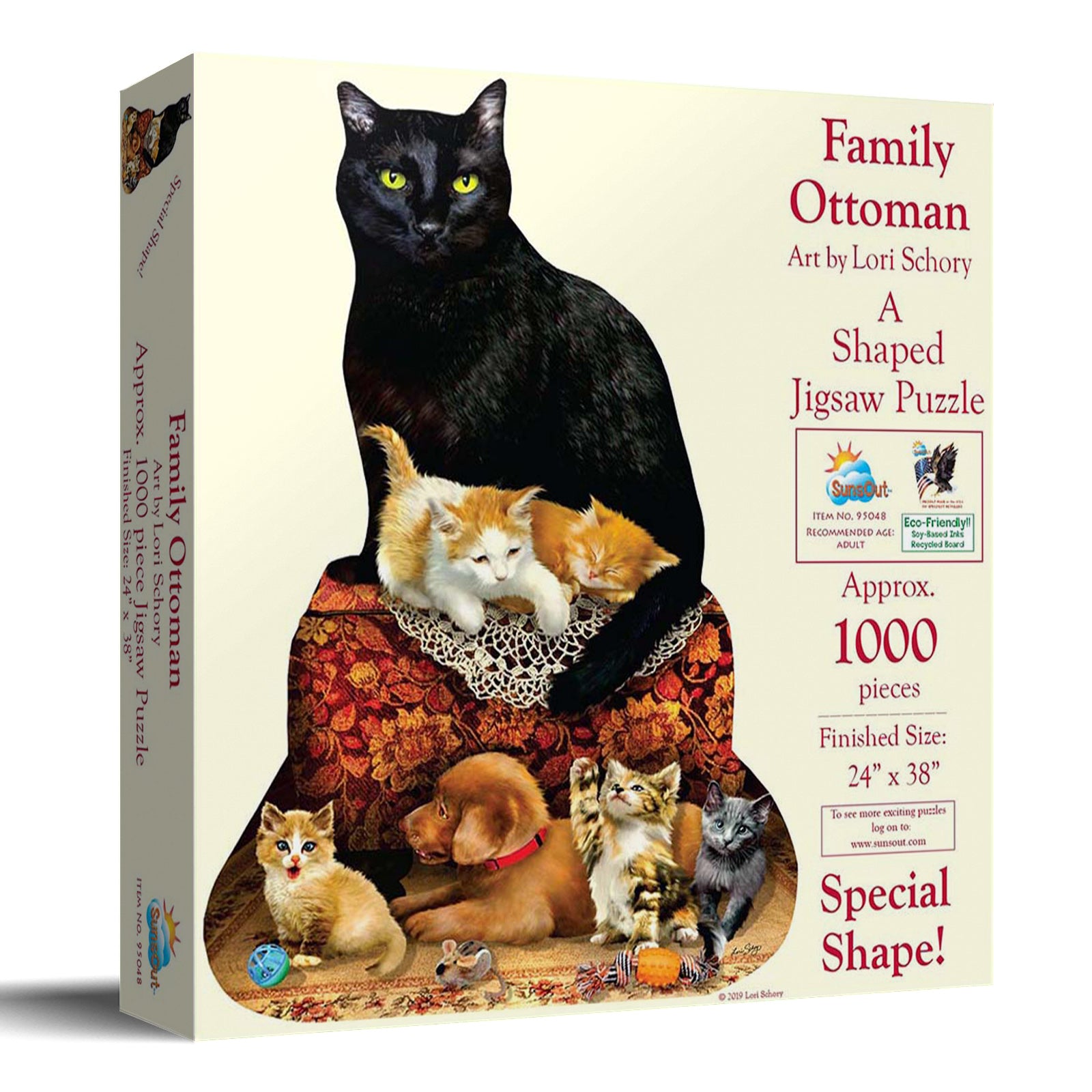 SunsOut - Lori Schory - Family Ottoman - 1000 palaa