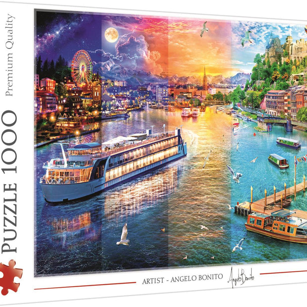 Trefl - River cruise - 1000 palaa