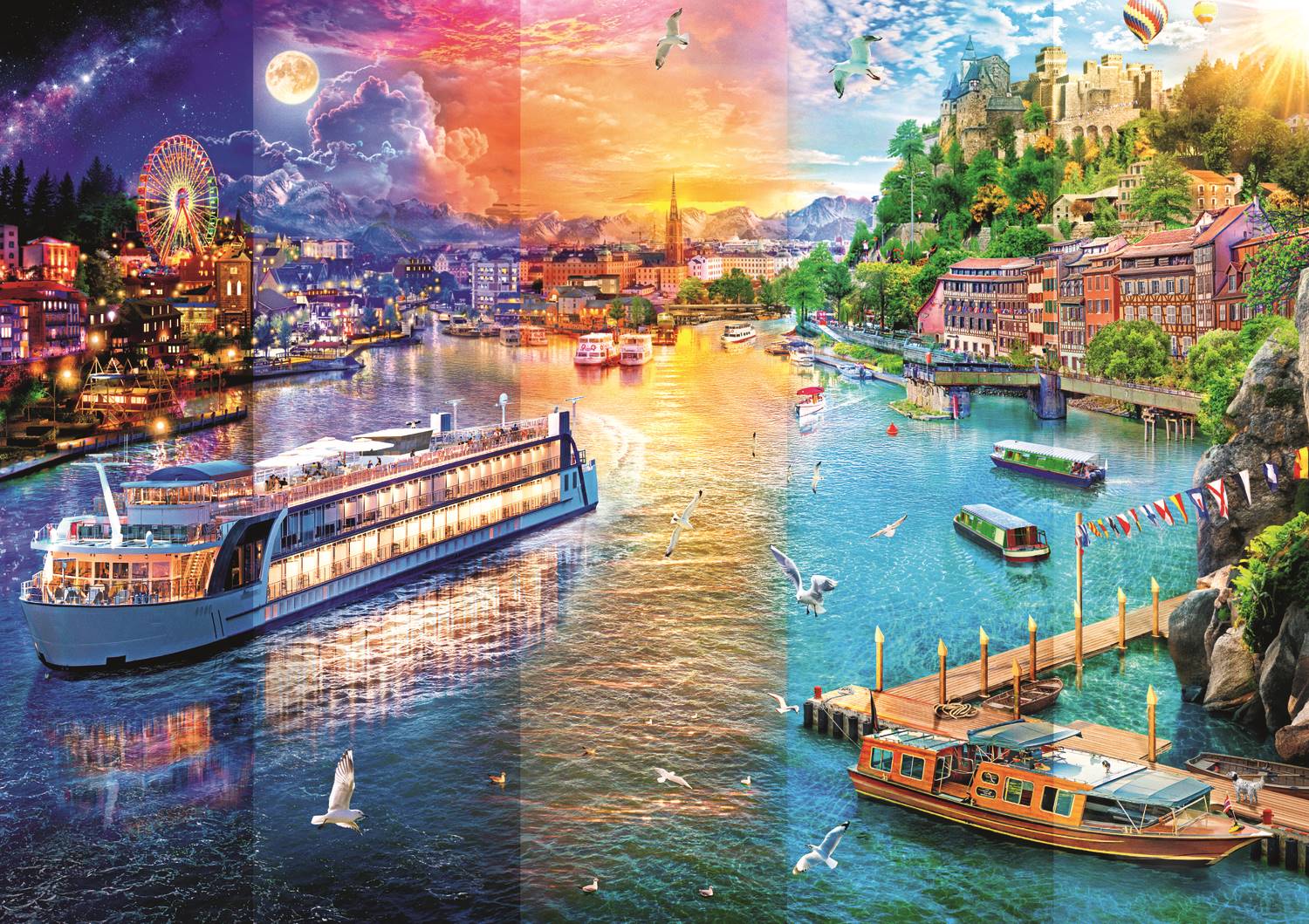 Trelf - River cruise - 1000 palaa