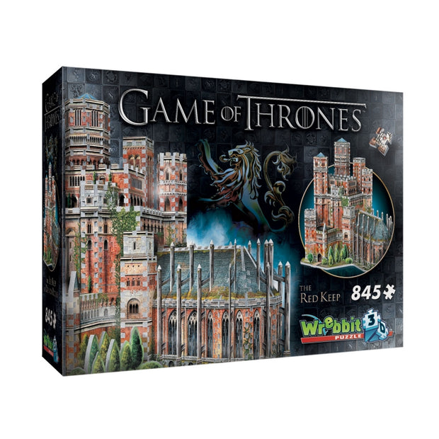 Wrebbit3D - Game of Thrones Red Keep-linna - 845 palaa, kuljetusvaurio