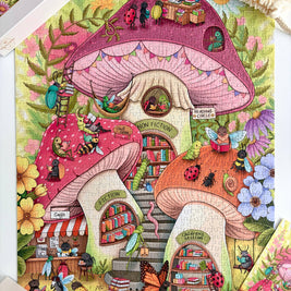Mushroom Library Jigsaw Puzzle (1000 Pieces)