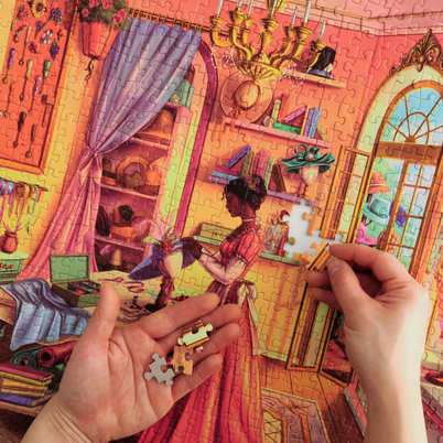 Milliner's Workshop Jigsaw Puzzle (1000 Pieces)