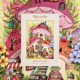 Mushroom Library Jigsaw Puzzle (1000 Pieces)