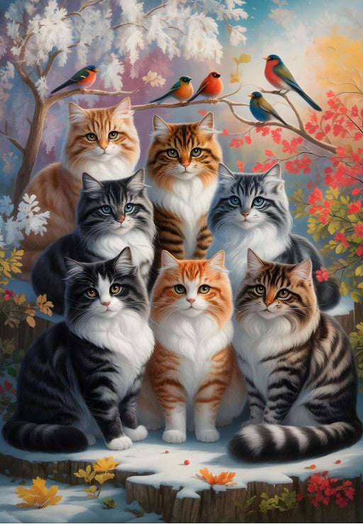 Alipson - Feline Winter - 1000 palaa