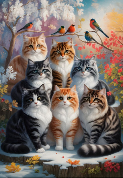 Alipson - Feline Winter - 1000 palaa