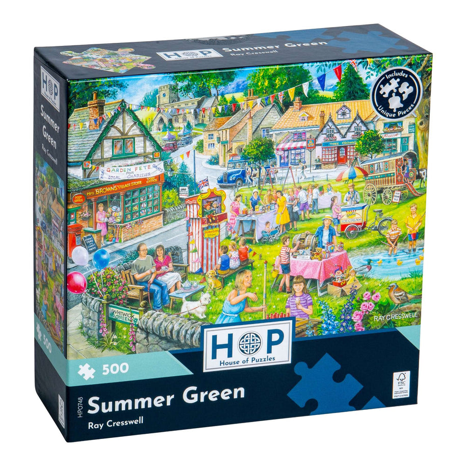 House of Puzzles -  Summer Green - 500 palaa