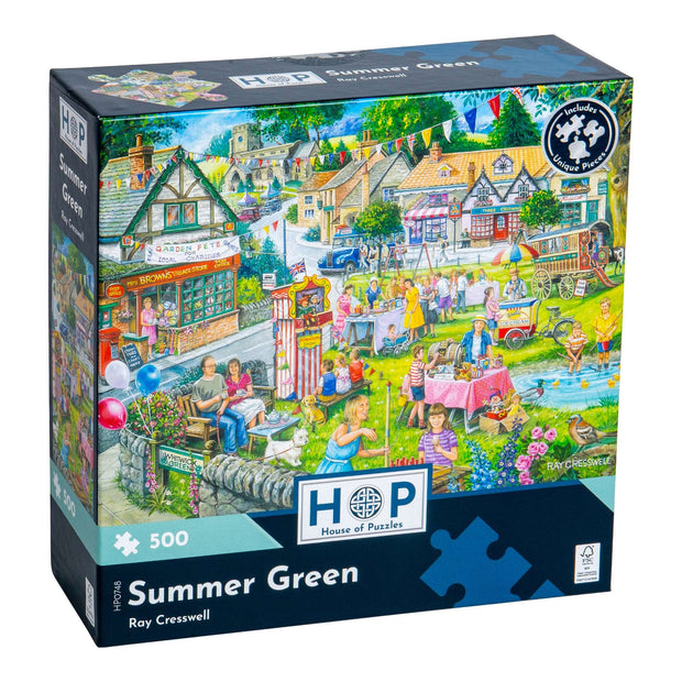 House of Puzzles -  Summer Green - 500 palaa
