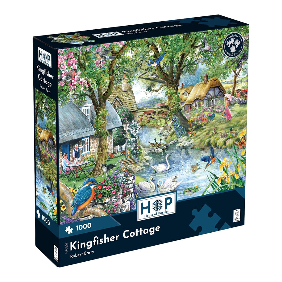 House of Puzzles -  Kingfisher cottage - 1000 palaa