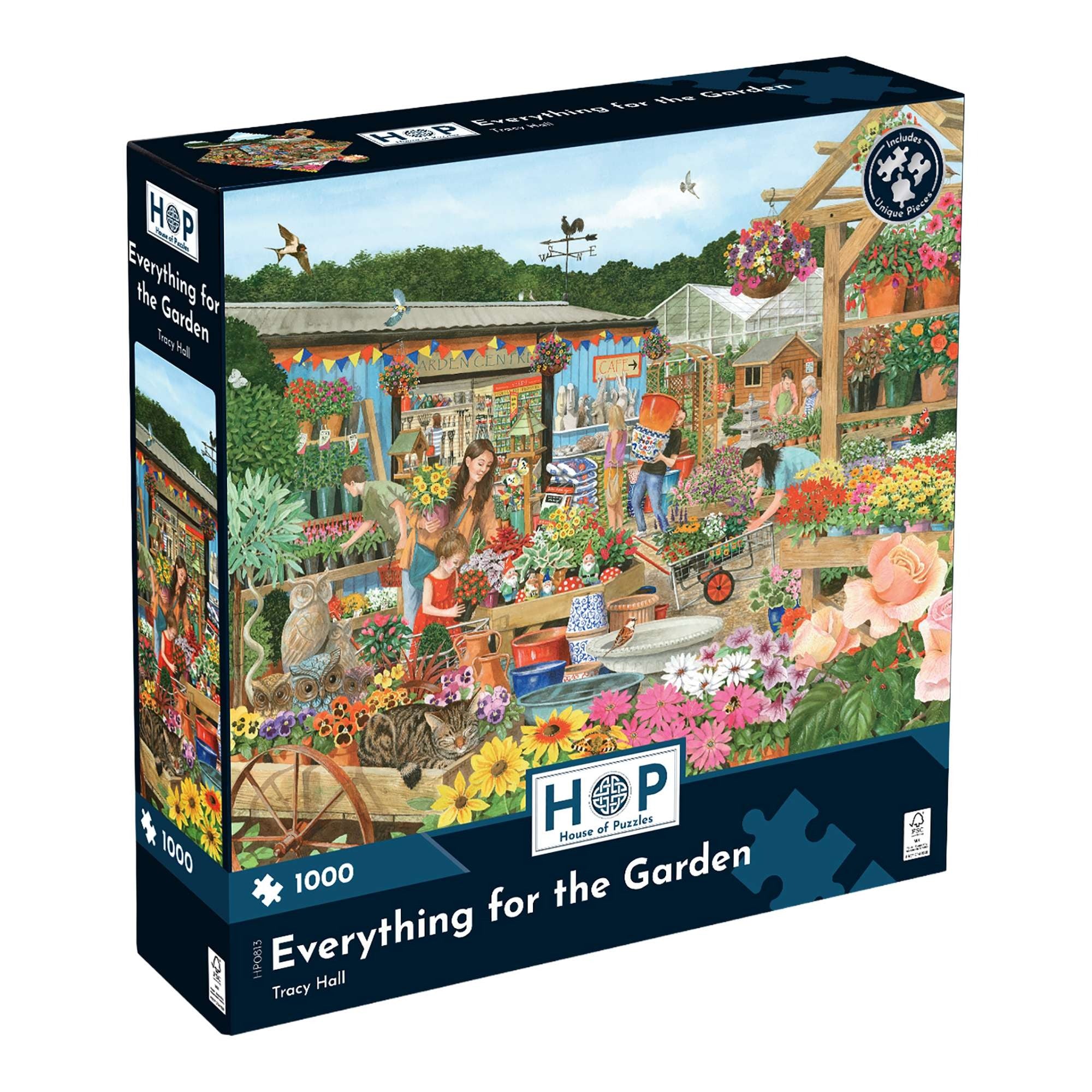 House of Puzzles -  Everything for the garden - 1000 palaa