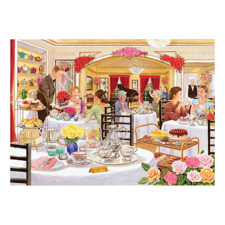 House of Puzzles -  XXL palat- the Rose tearooms - 500 palaa