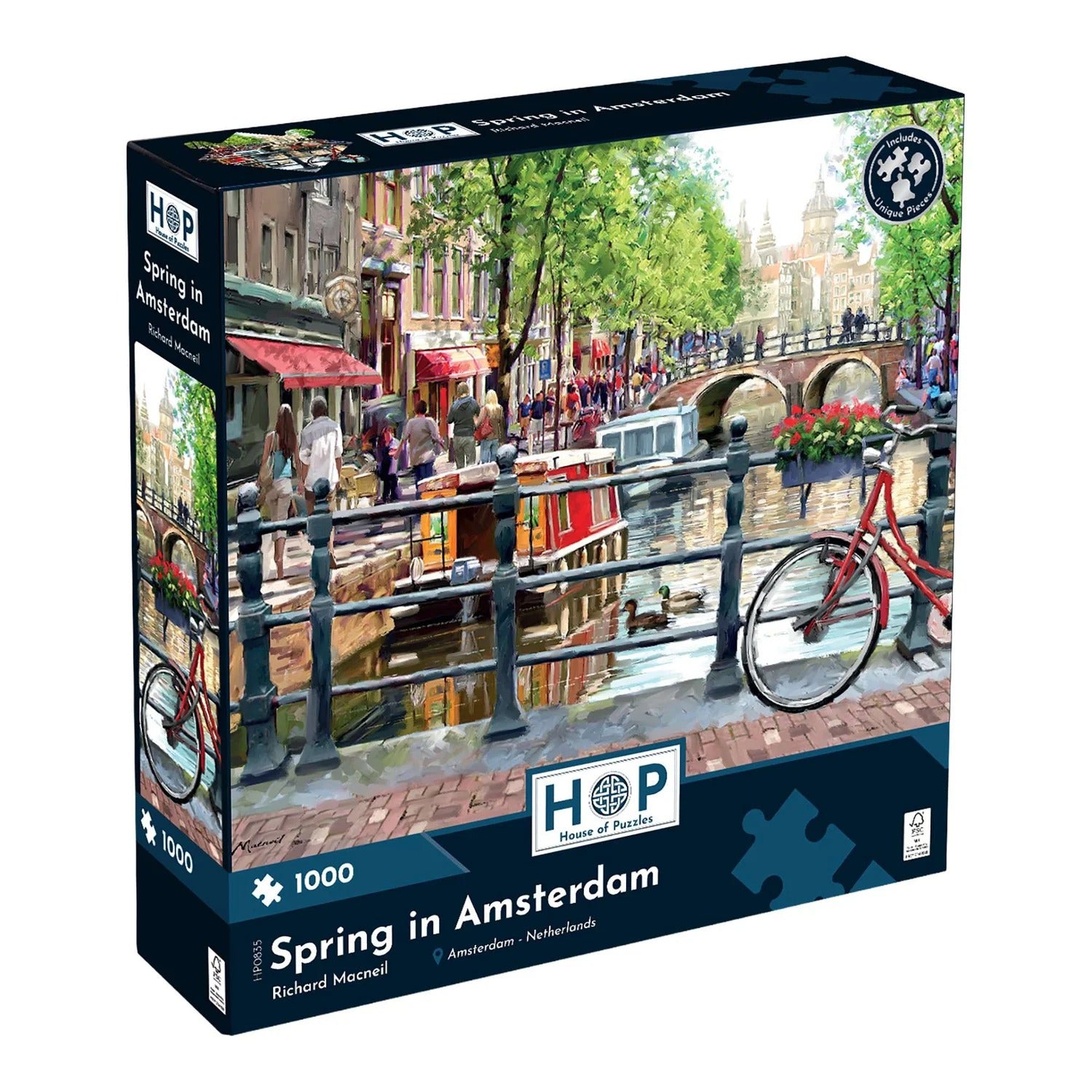 House of Puzzles -  Kevät Amsterdamissa - 1000 palaa