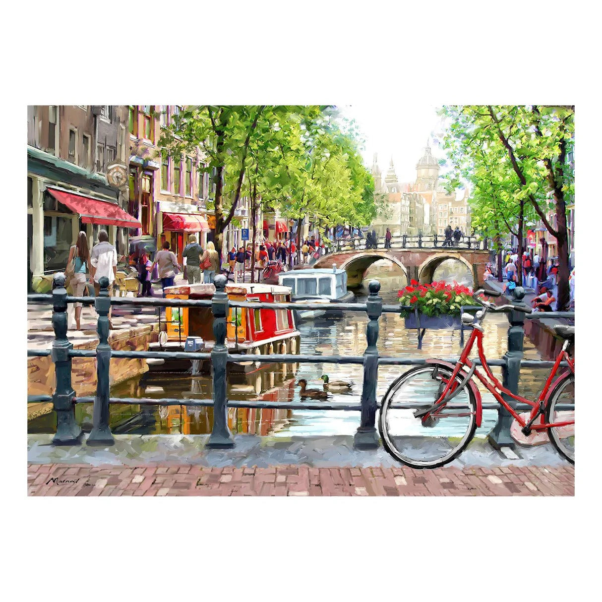 House of Puzzles -  Kevät Amsterdamissa - 1000 palaa