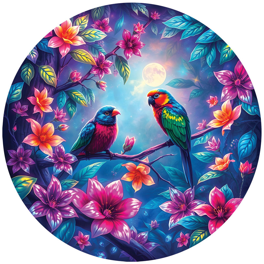 Bluebird - Les Oiseaux sur la Branche - 501 palaa - pyöreä