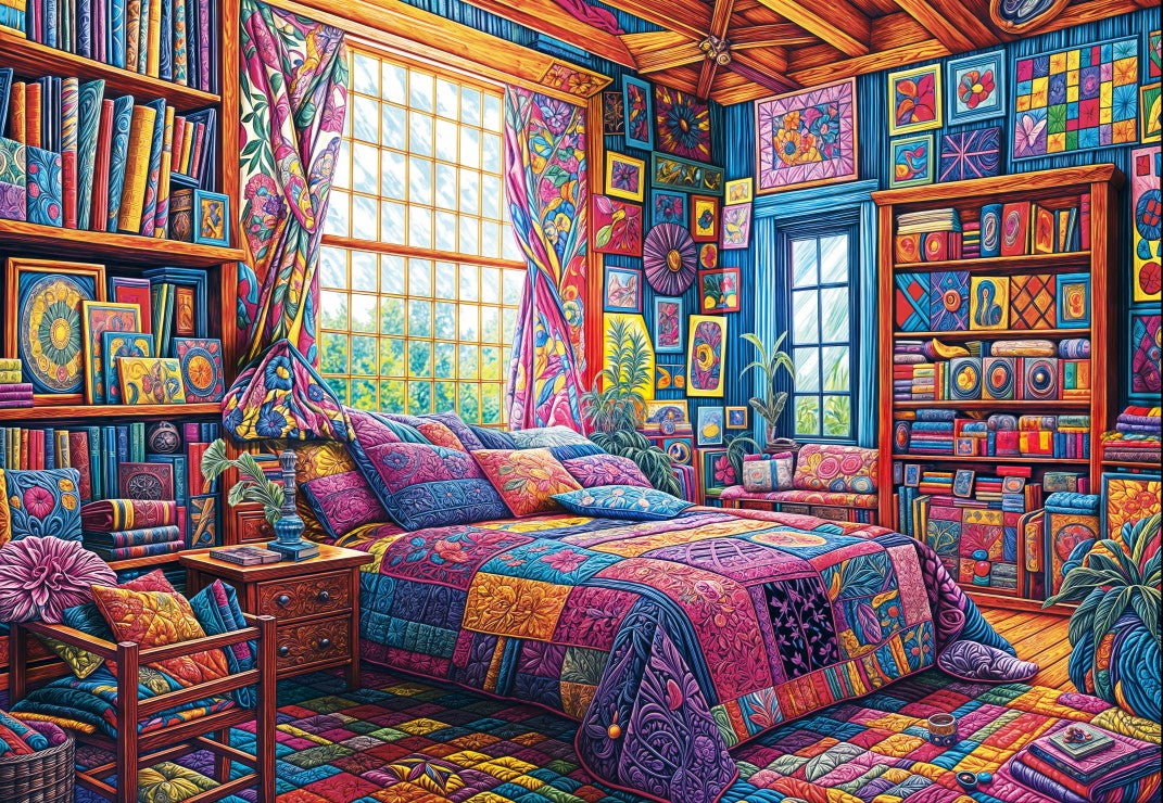 Bluebird - My Colorful Bedroom - 1000 palaa