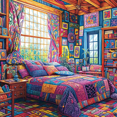 Bluebird - My Colorful Bedroom - 1000 palaa