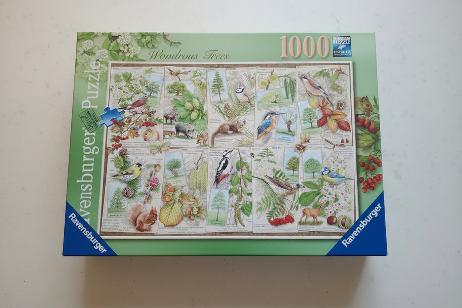Ravensburger - Wondrous trees - 1000 palaa, Käytetty 